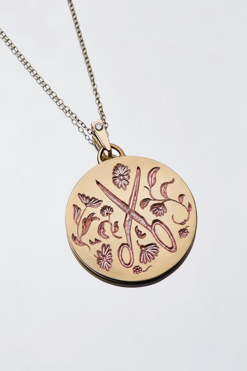 Frieda Pendant | Gold | Made to Order