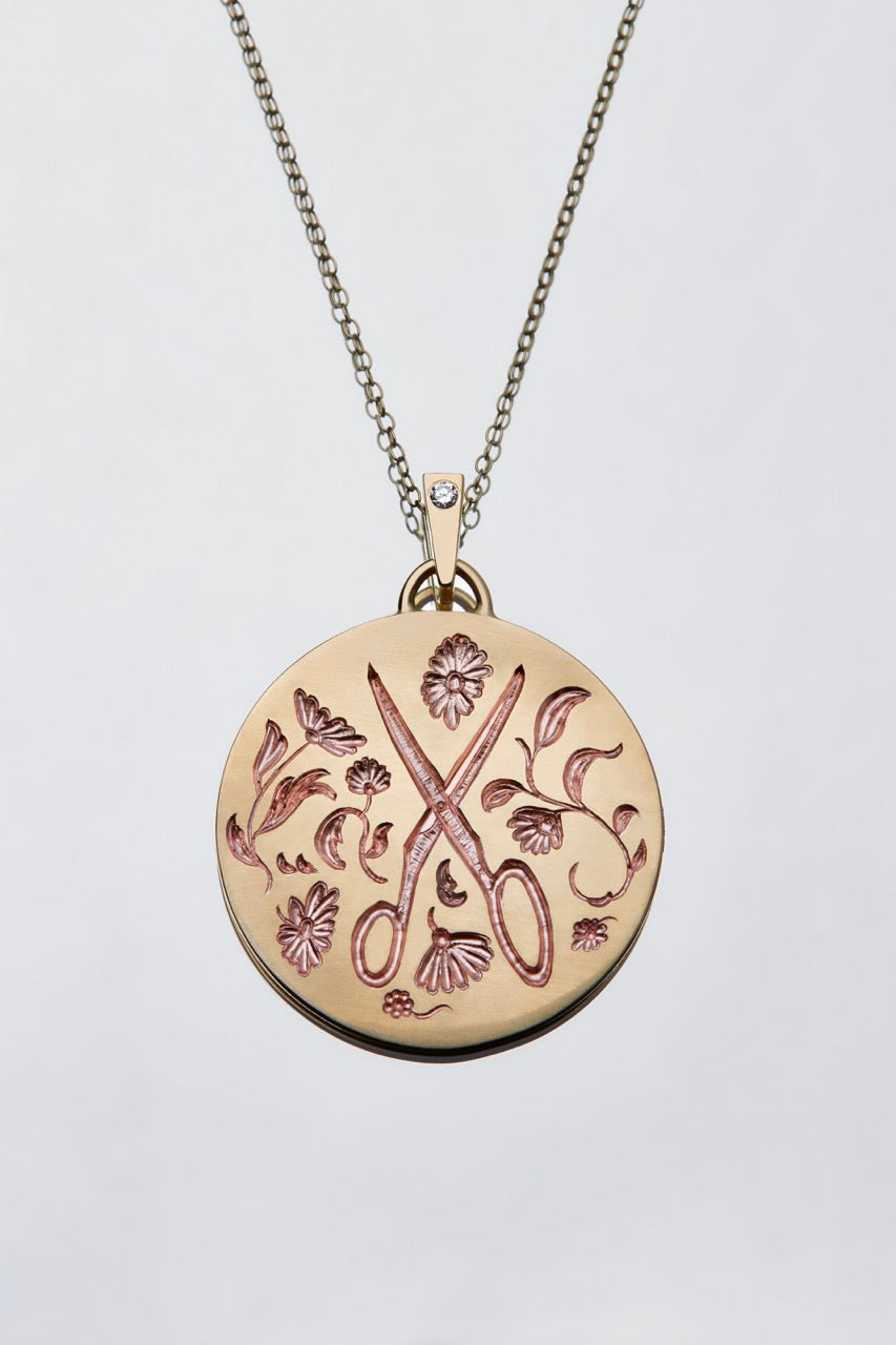 Frieda Pendant | Gold | Made to Order