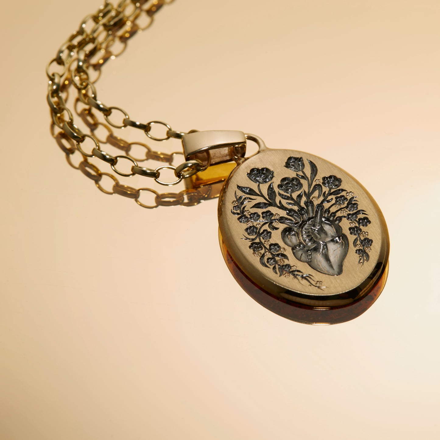 Heart Pendant (Large) | Gold