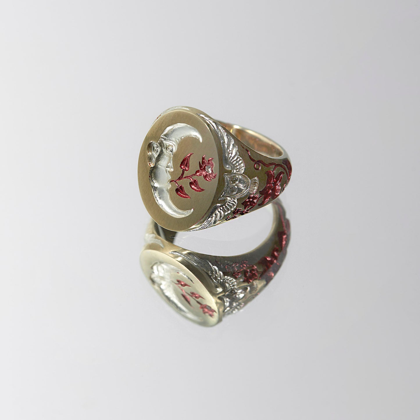 'Owl & Moon' Signet