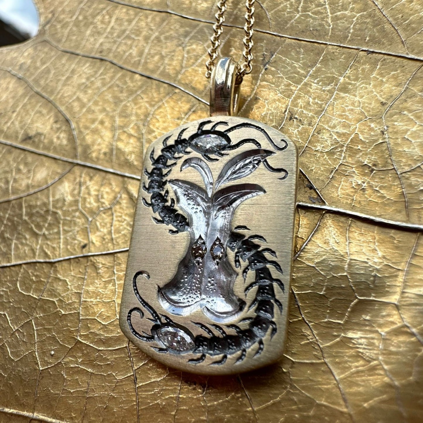 'Apple Core' Pendant | Made to Order