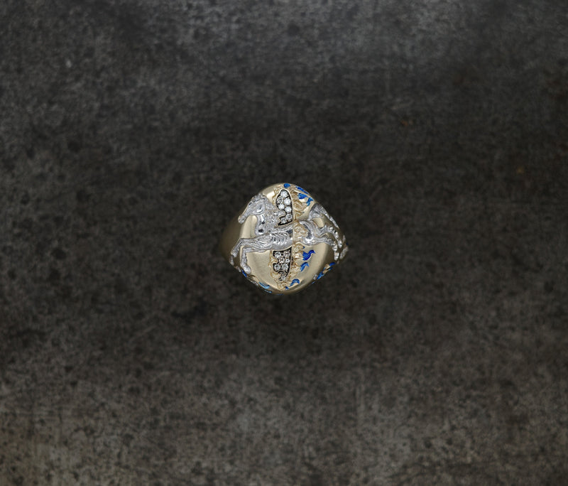 Chinese New Year Gold Rings