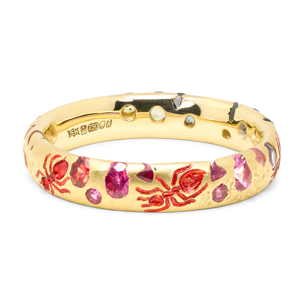 The Gatherers Rainbow Sprinkle Ring - Size 7 - 12123