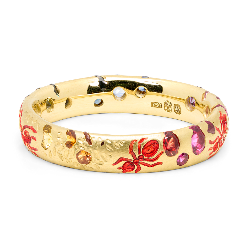 The Gatherers Rainbow Sprinkle Ring - Size 7 - 12123