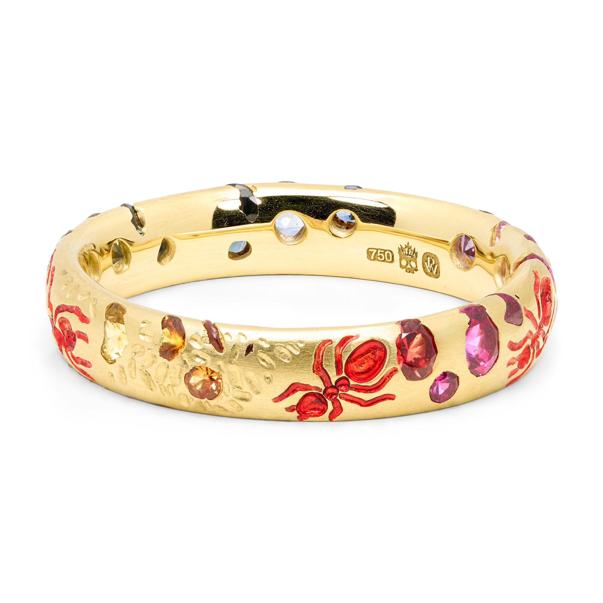 The Gatherers Rainbow Sprinkle Ring - Size 7 - 12123