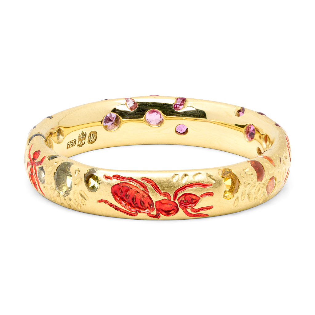 The Gatherers Rainbow Sprinkle Ring - Size 7 - 12123