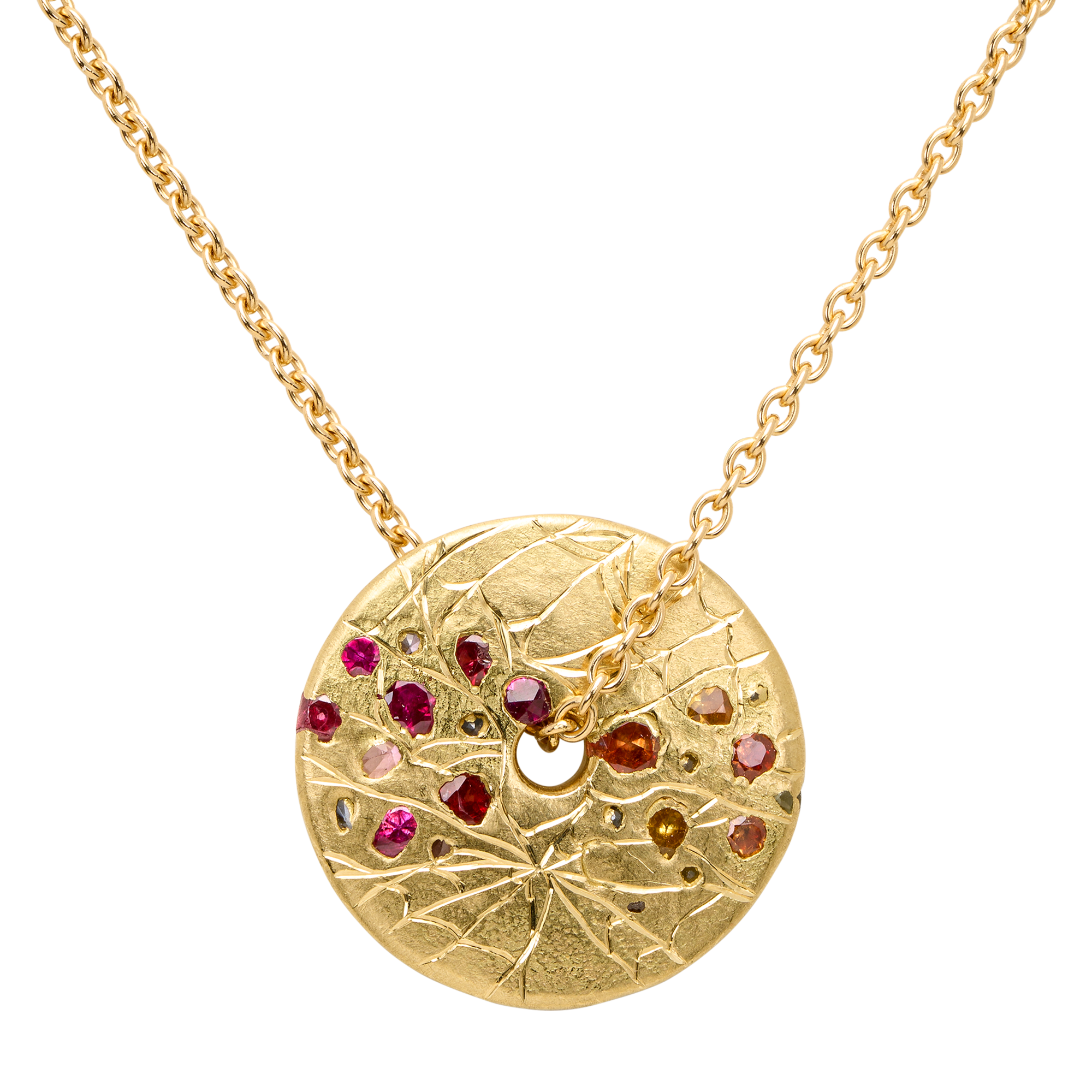 Protector & Collector Rainbow Spinner Necklace - 12246
