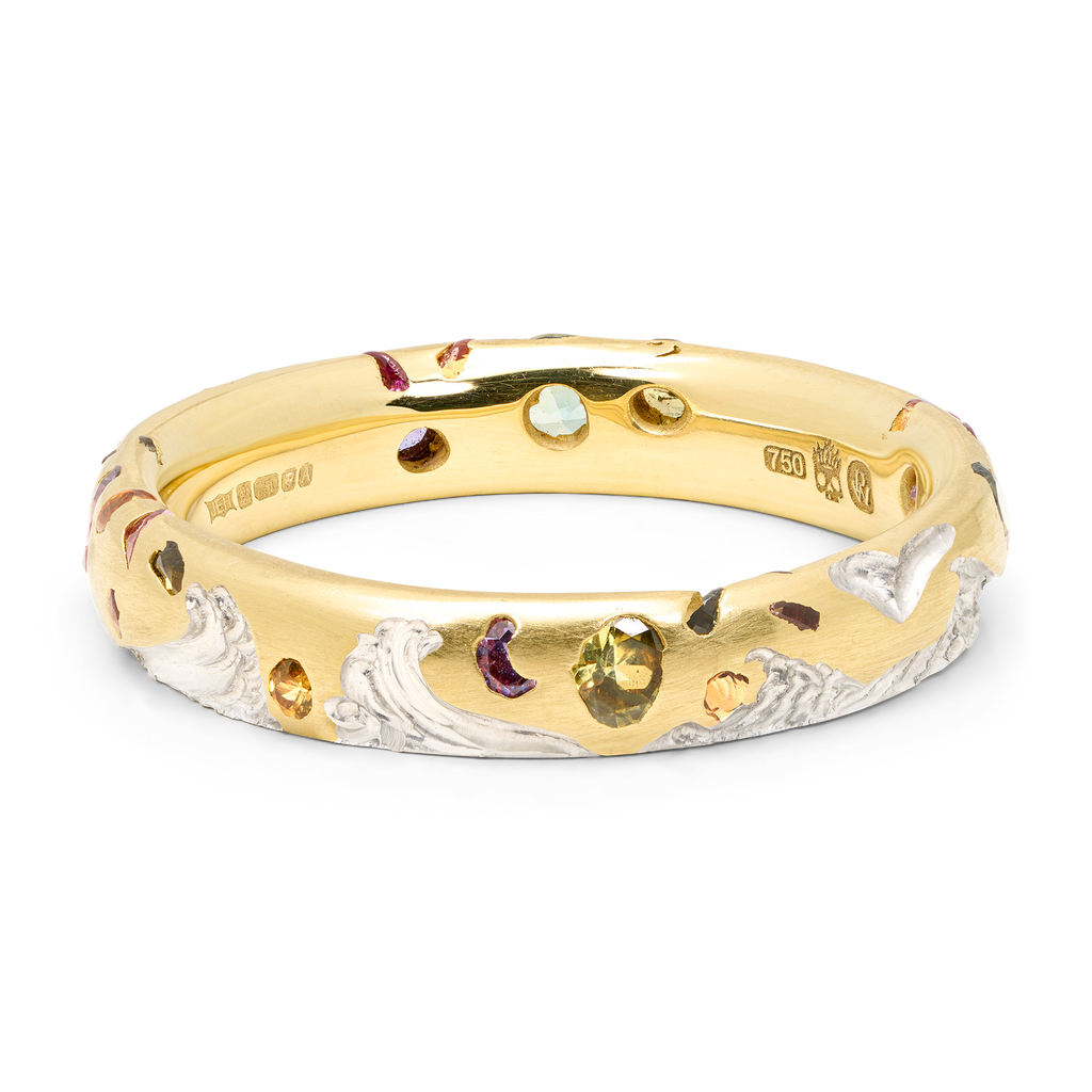 Cross Seas Blossom Crush Sprinkle Ring - Size 7 - 12247