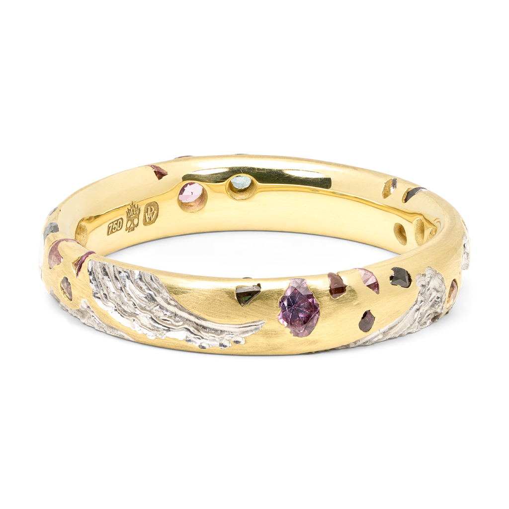 Cross Seas Blossom Crush Sprinkle Ring - Size 7 - 12247