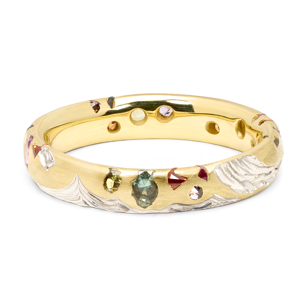Cross Seas Blossom Crush Sprinkle Ring - Size 7 - 12247