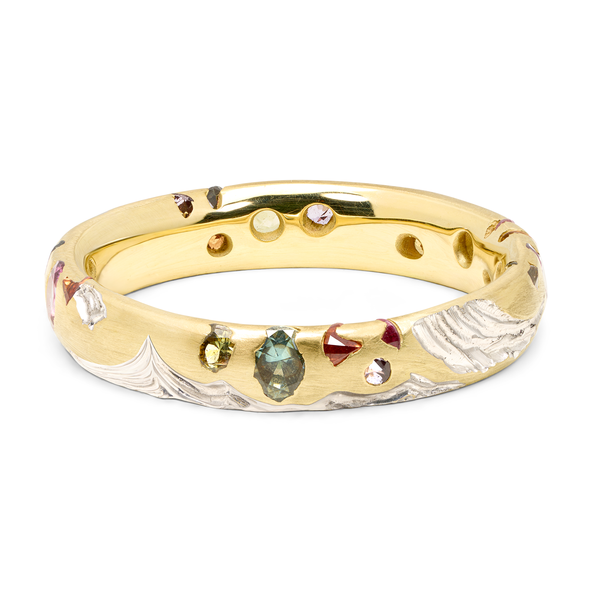 Cross Seas Blossom Crush Sprinkle Ring - Size 7 - 12247