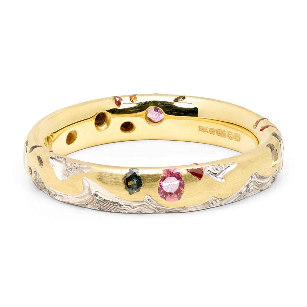 Cross Seas Blossom Crush Sprinkle Ring - Size 7 - 12247