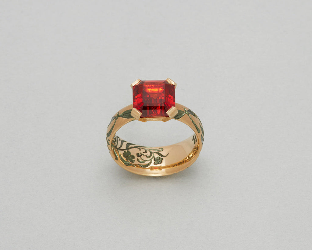 Dragonfly Engagement Ring - POA
