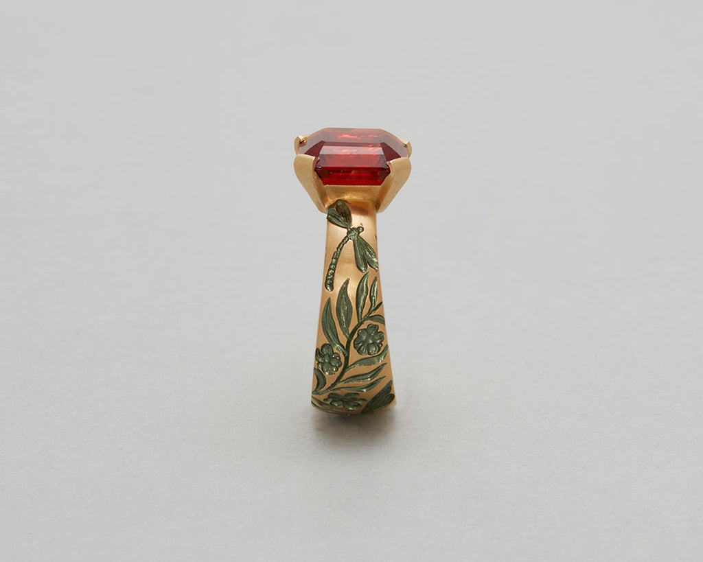 Dragonfly Engagement Ring - POA