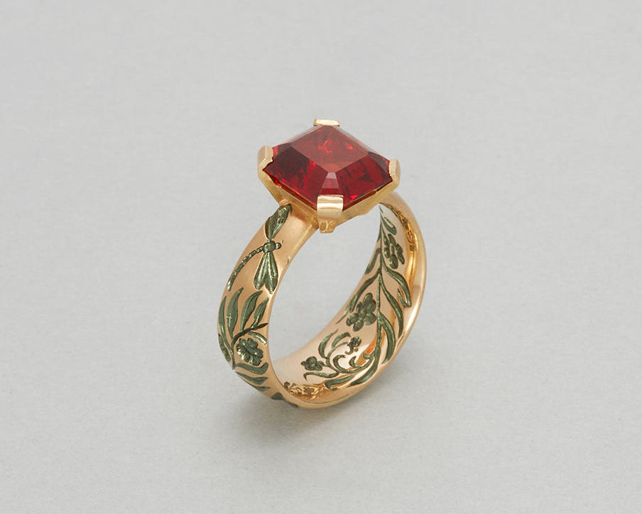 Dragonfly Engagement Ring - POA