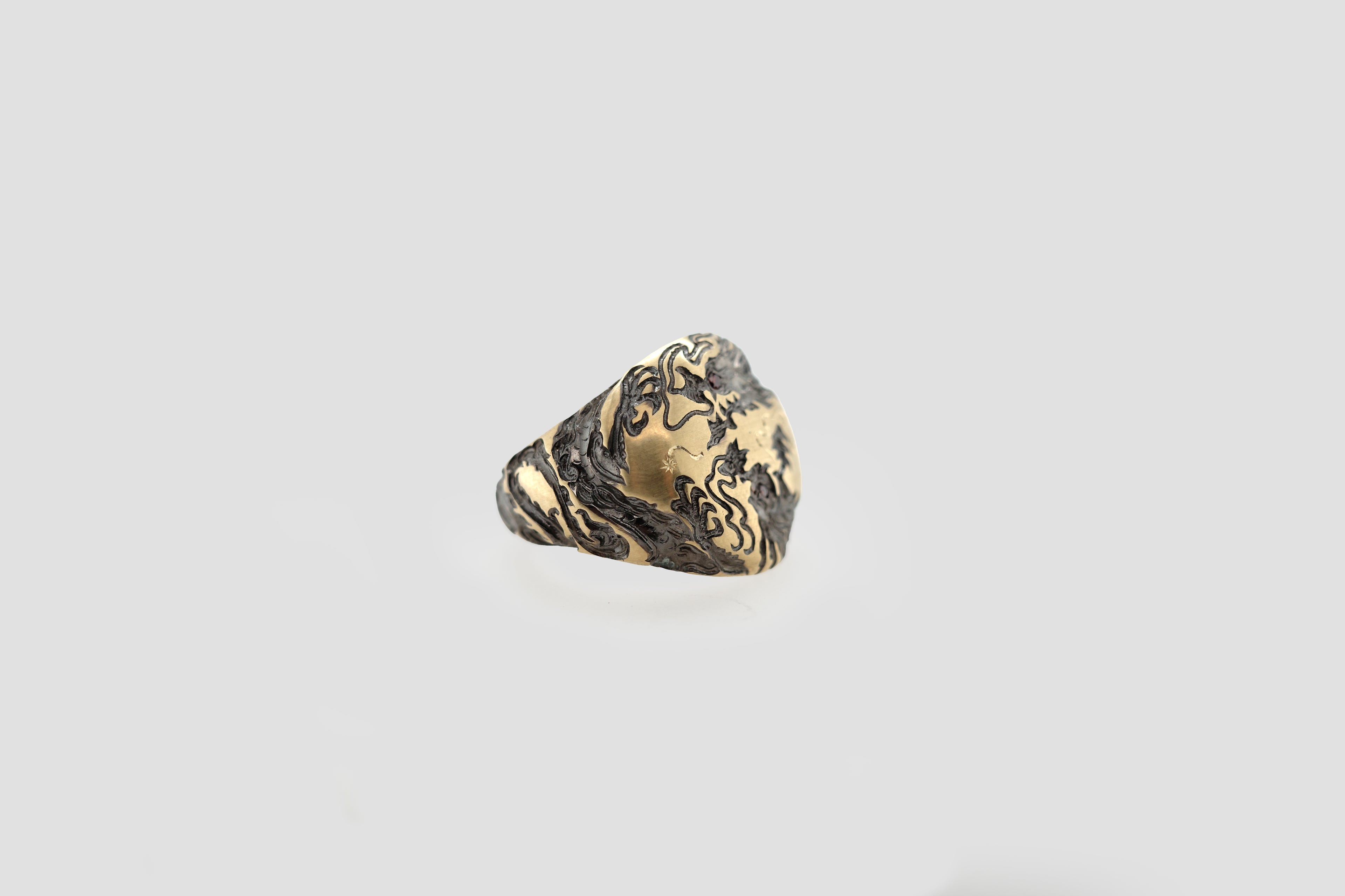 2 Dragons Ring