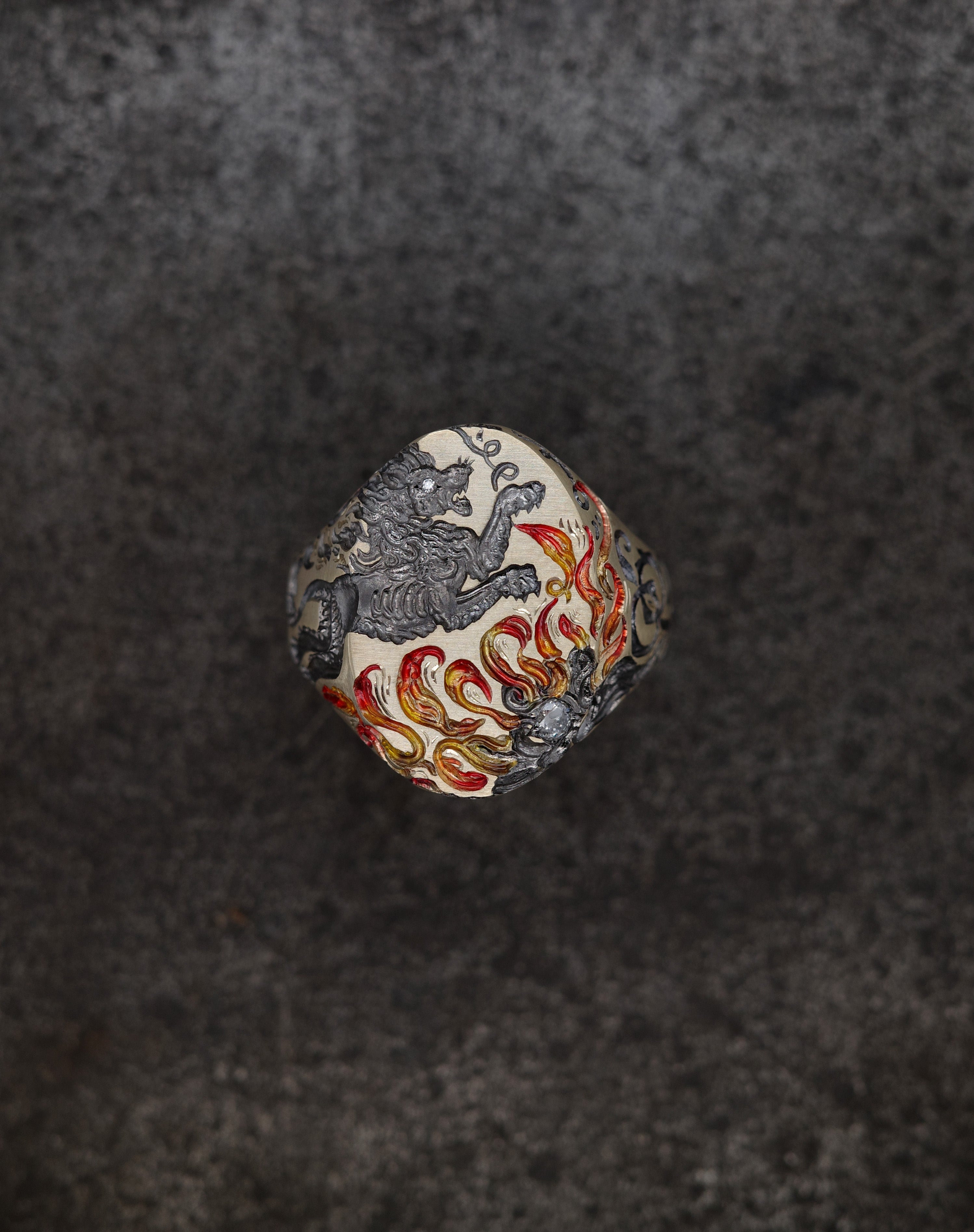 Lion ring