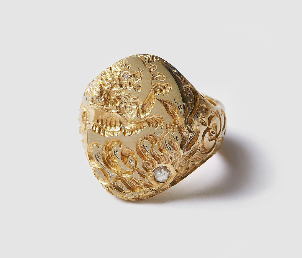 symbol jewellery gold signet 