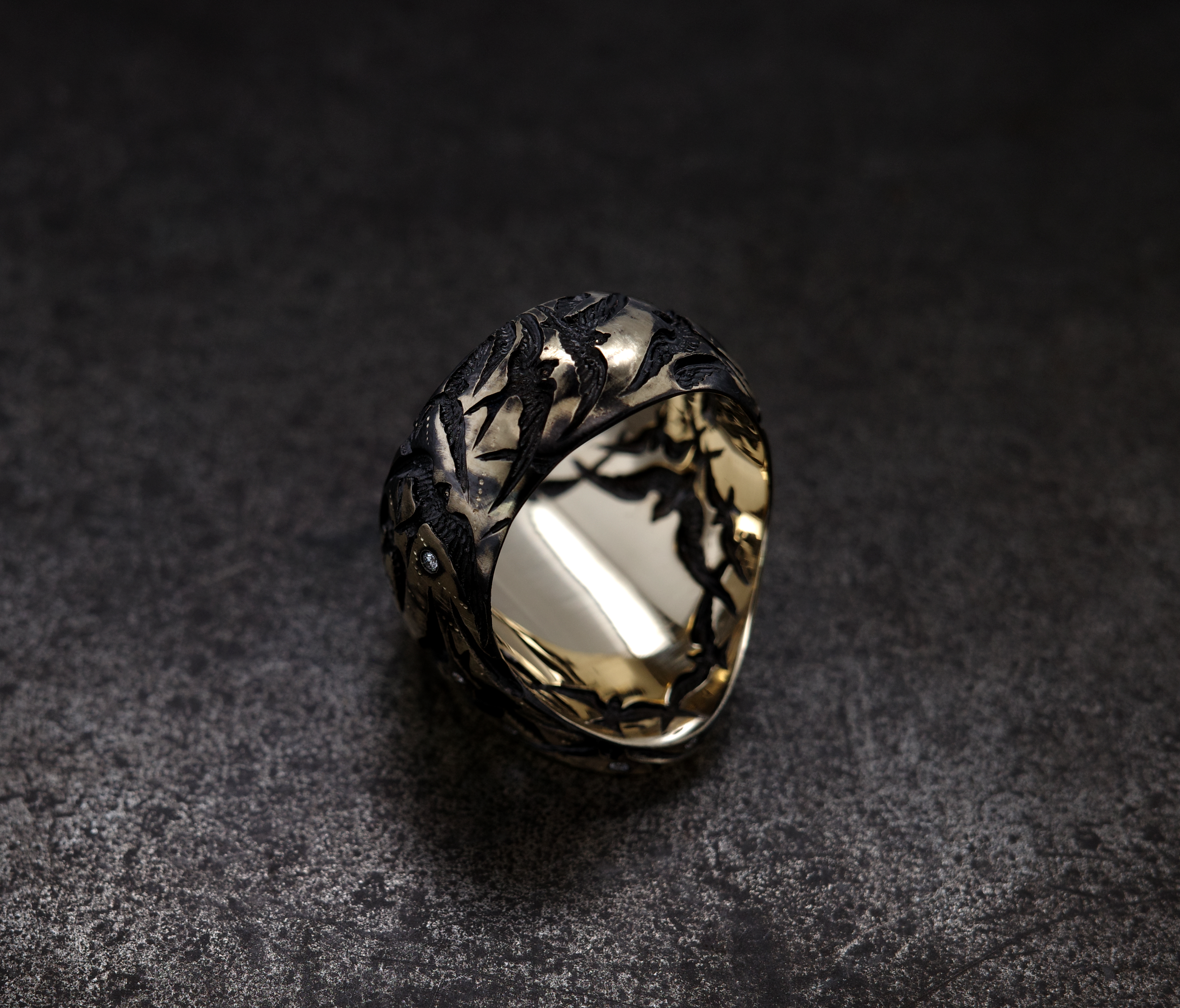 Bird Galaxy Diamond Ring - POA