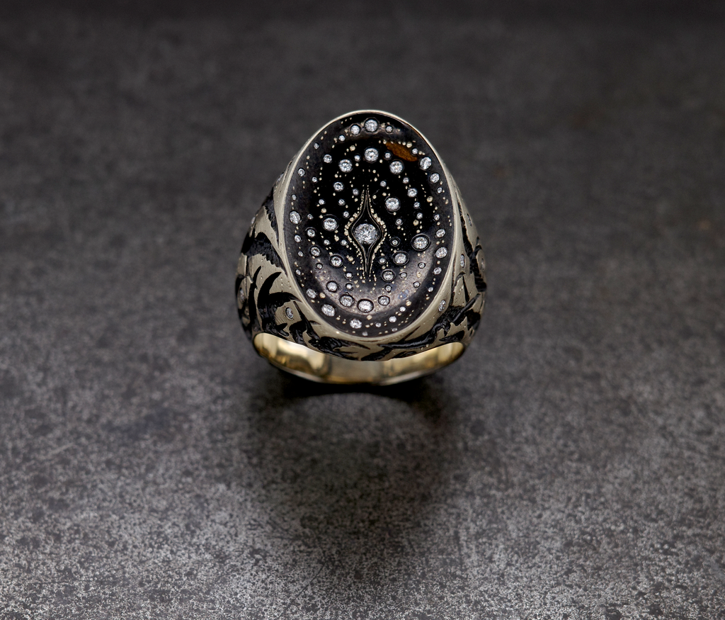 Bird Galaxy Diamond Ring - POA