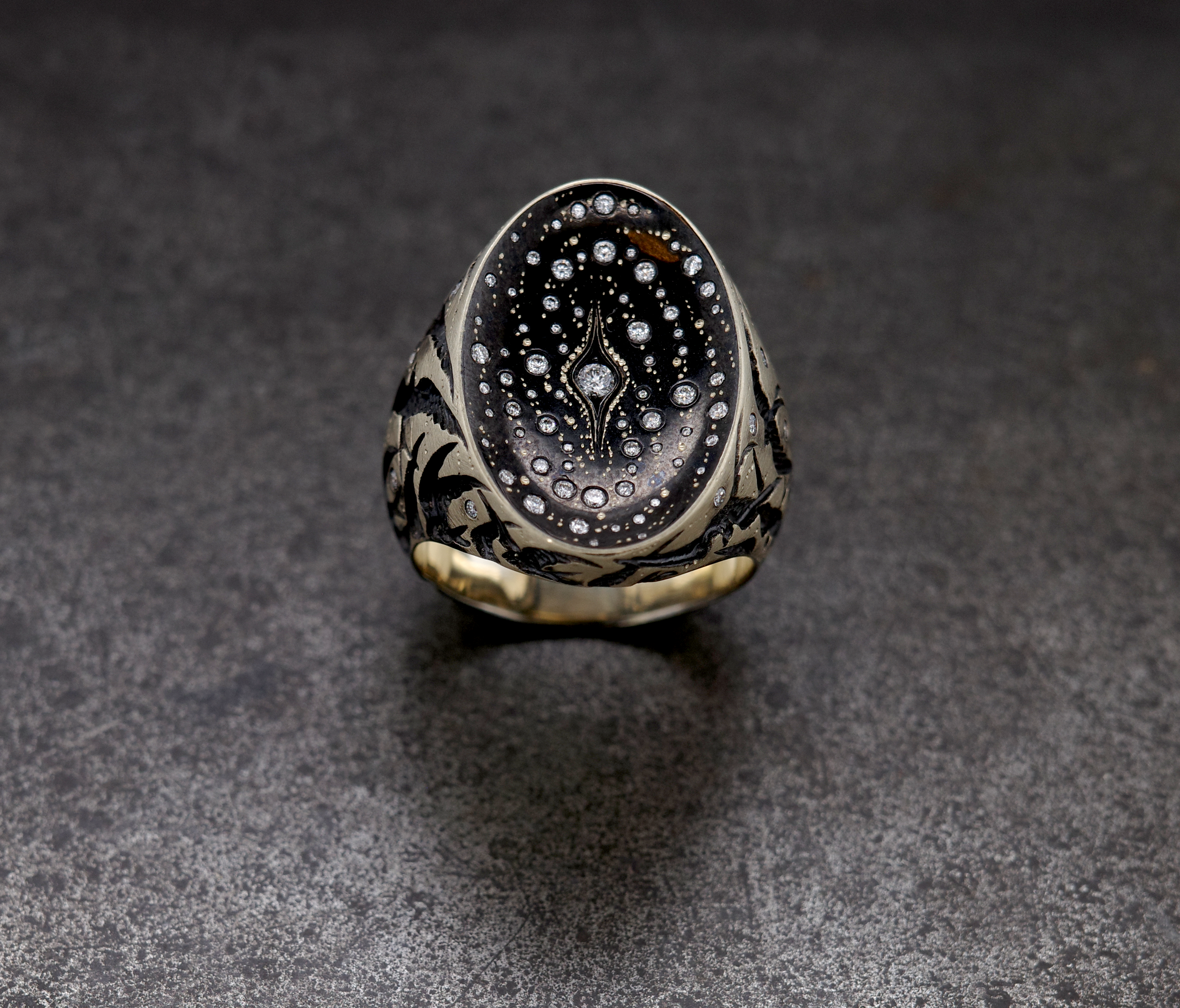 Bird Galaxy Diamond Ring - POA