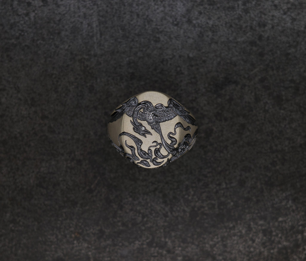 Phoenix Oval Signet