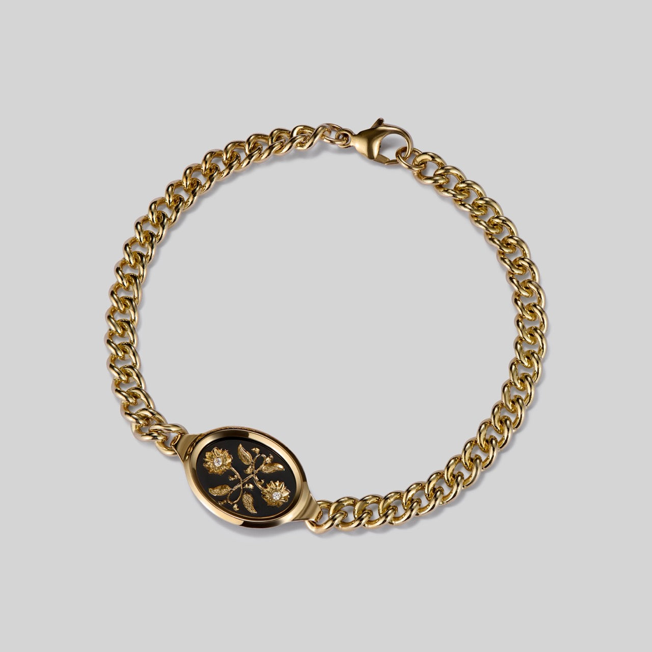 Medium Daisy Frame Bracelet