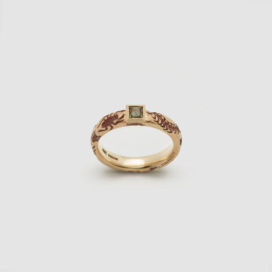 Undergrowth Sapphire Band | Made to Order