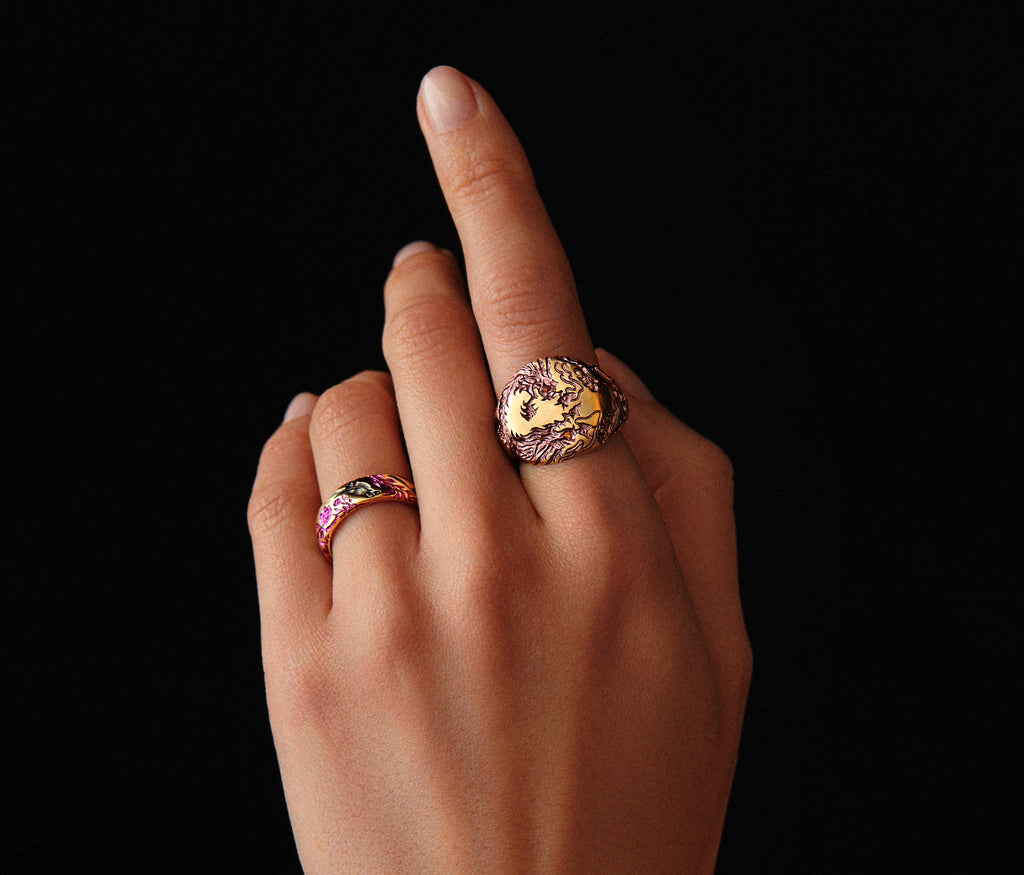 2 Dragons Ring