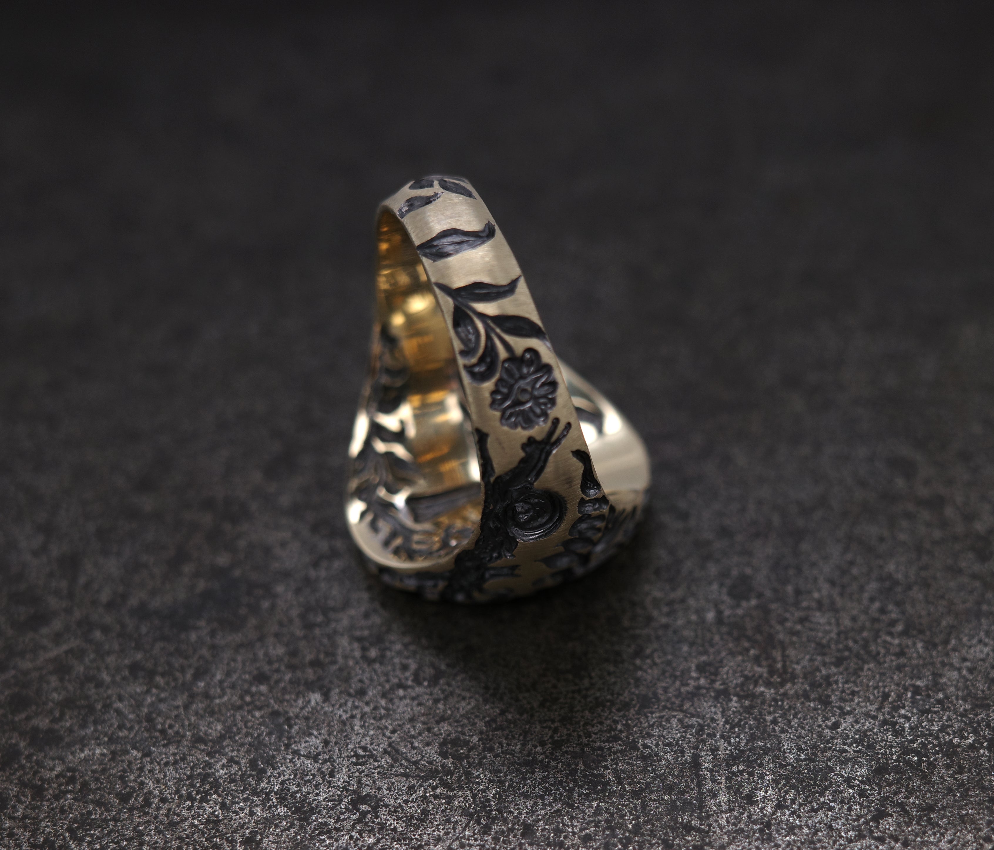 Raven & Bullfinch Signet Ring