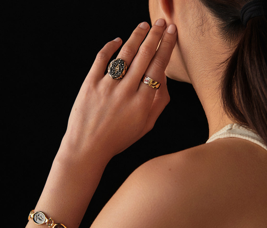 Undergrowth Band Ring