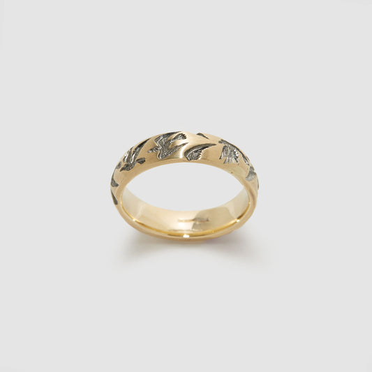 Flying Bird Band | Gold | Ready to Ship