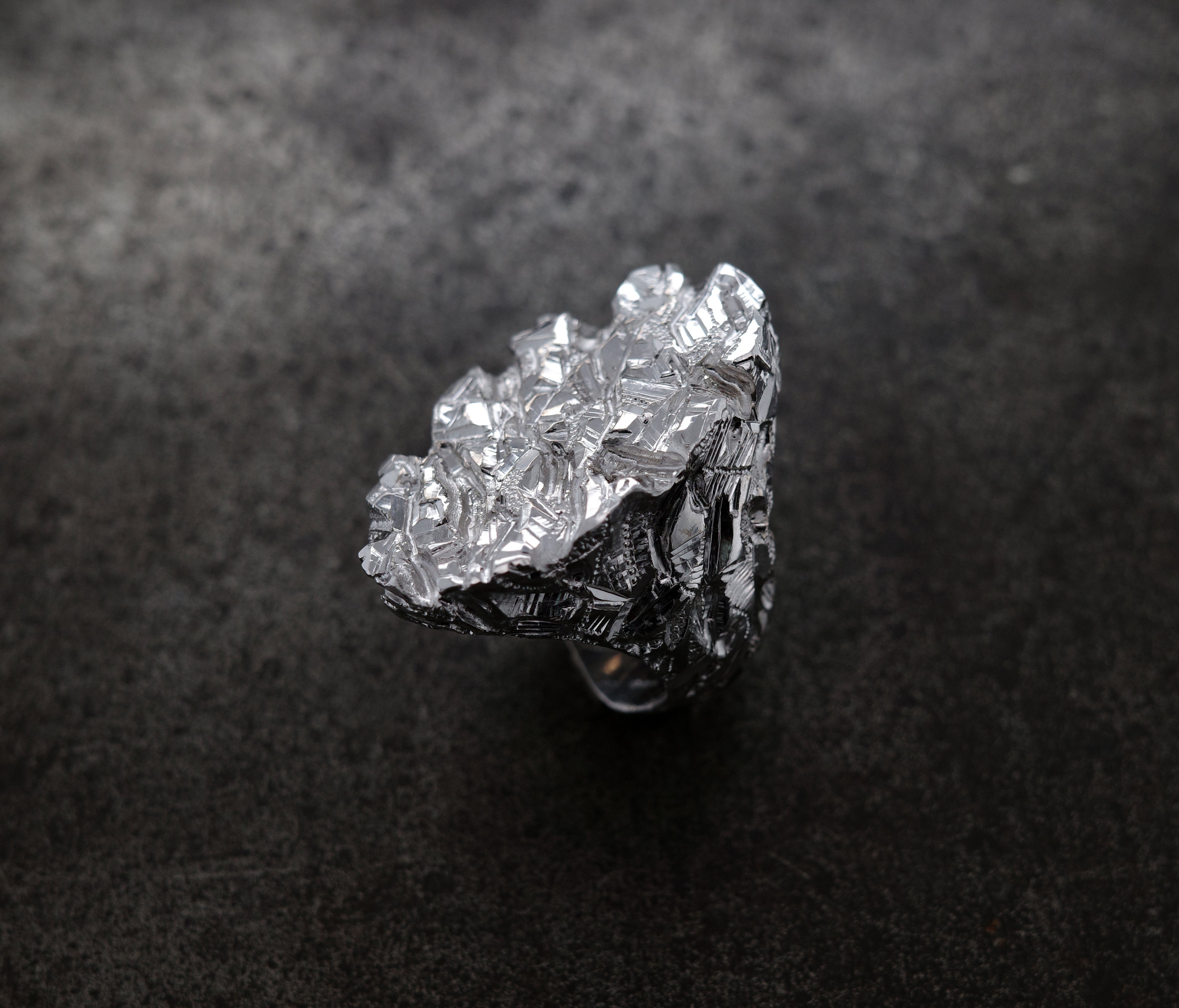 XL Chisel Signet Ring