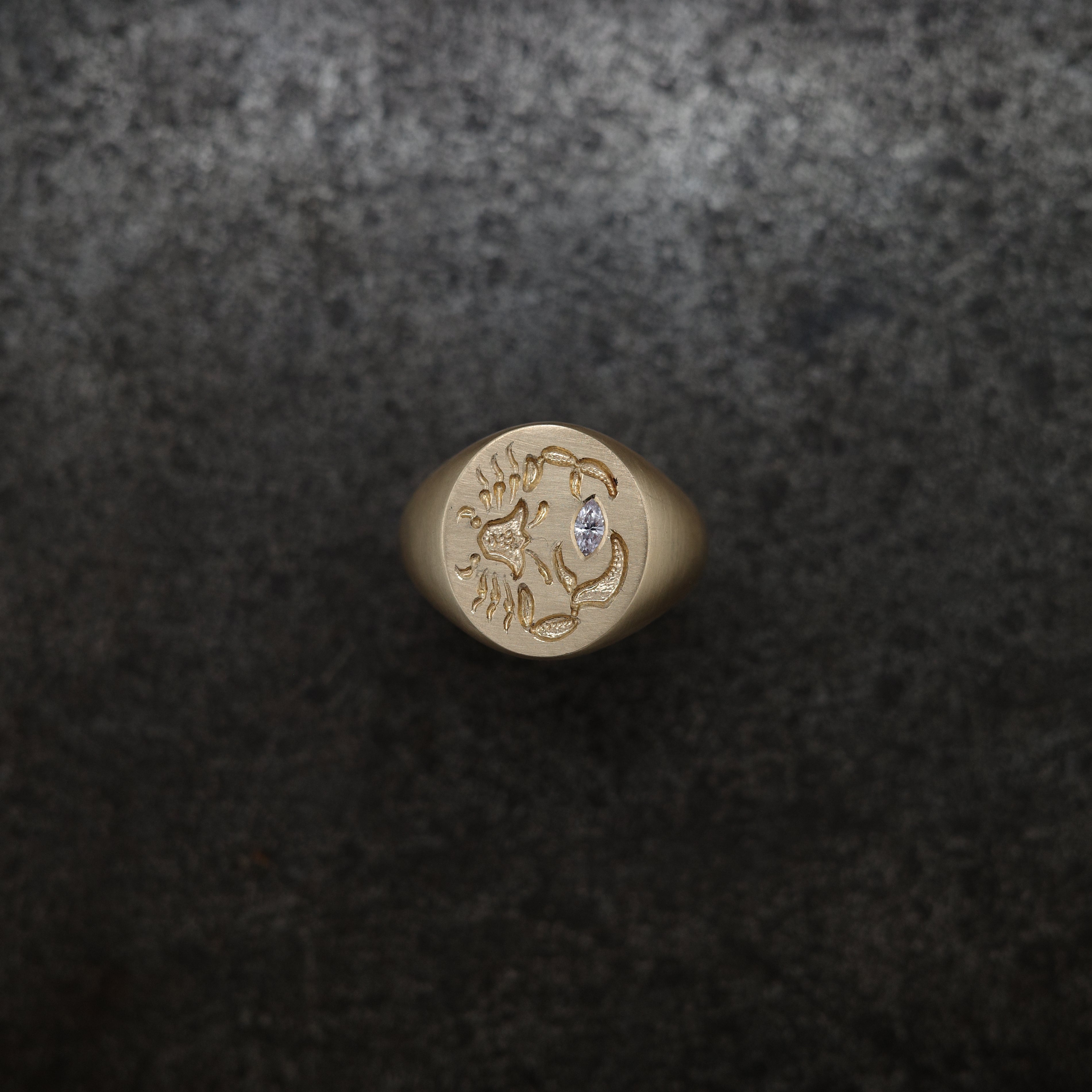 Cancer Zodiac Signet