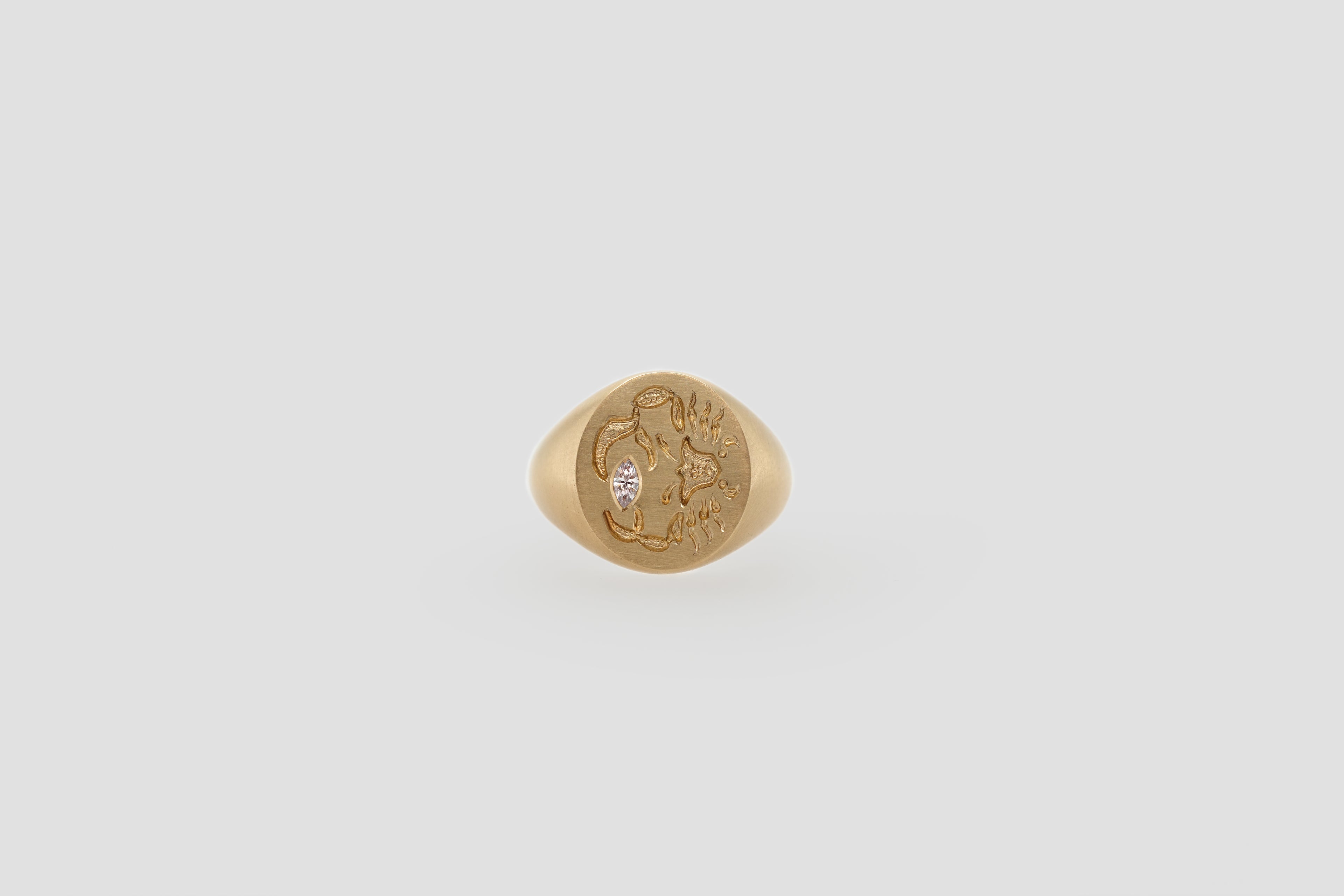 Cancer Zodiac Signet
