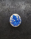 Gold ring with Octopus engraved on the face