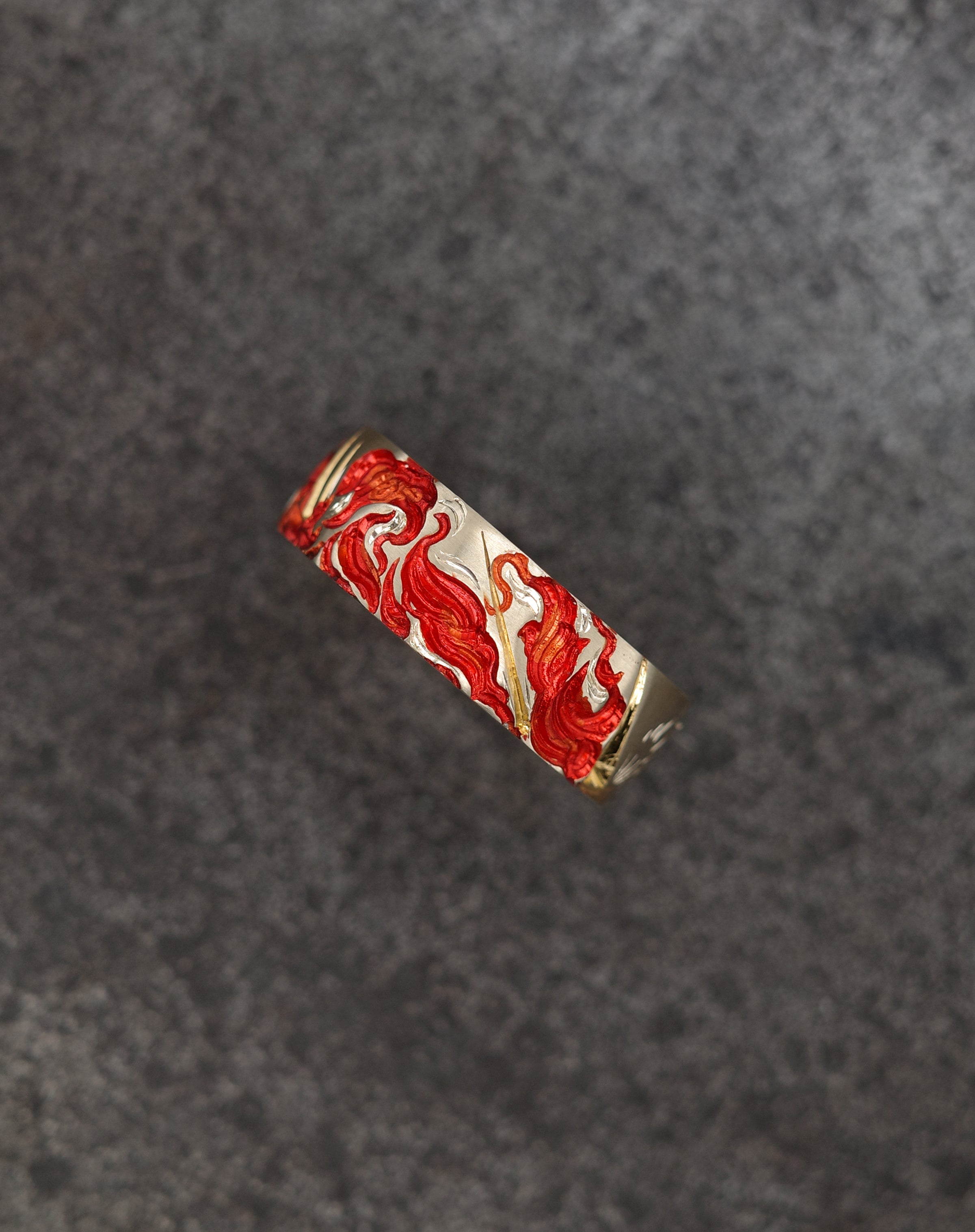 Fire Band Ring