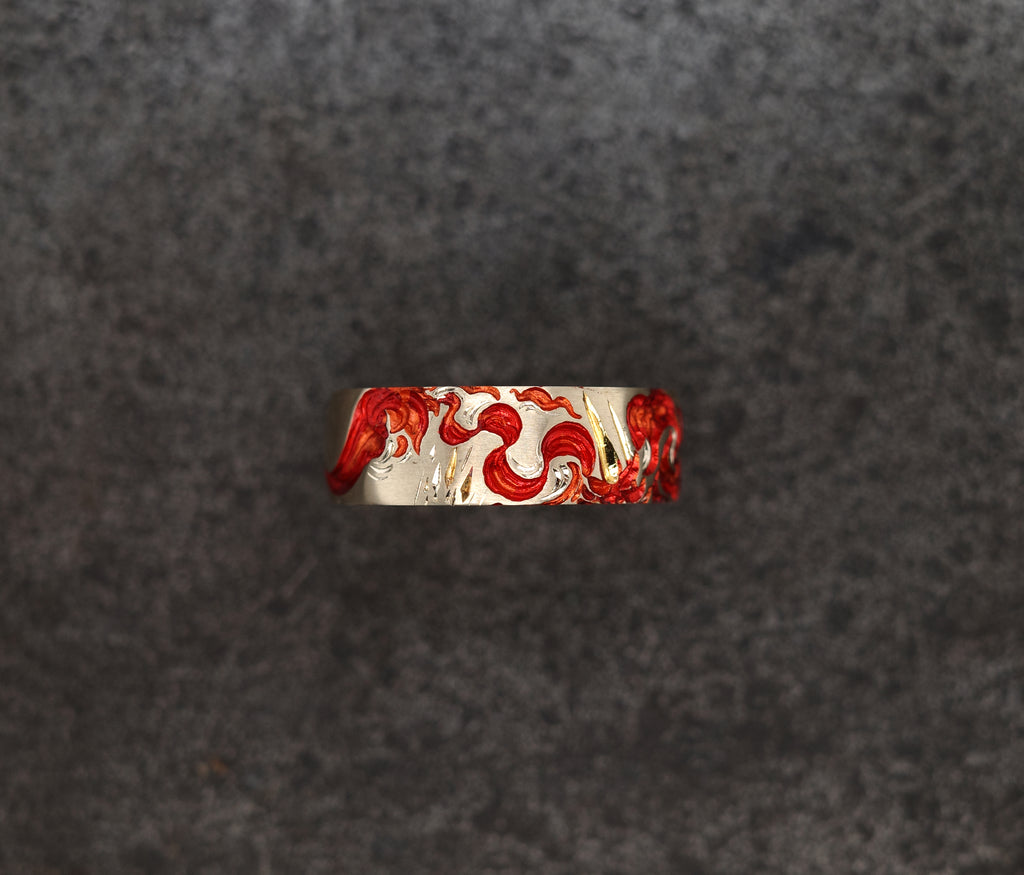 Fire Band Ring