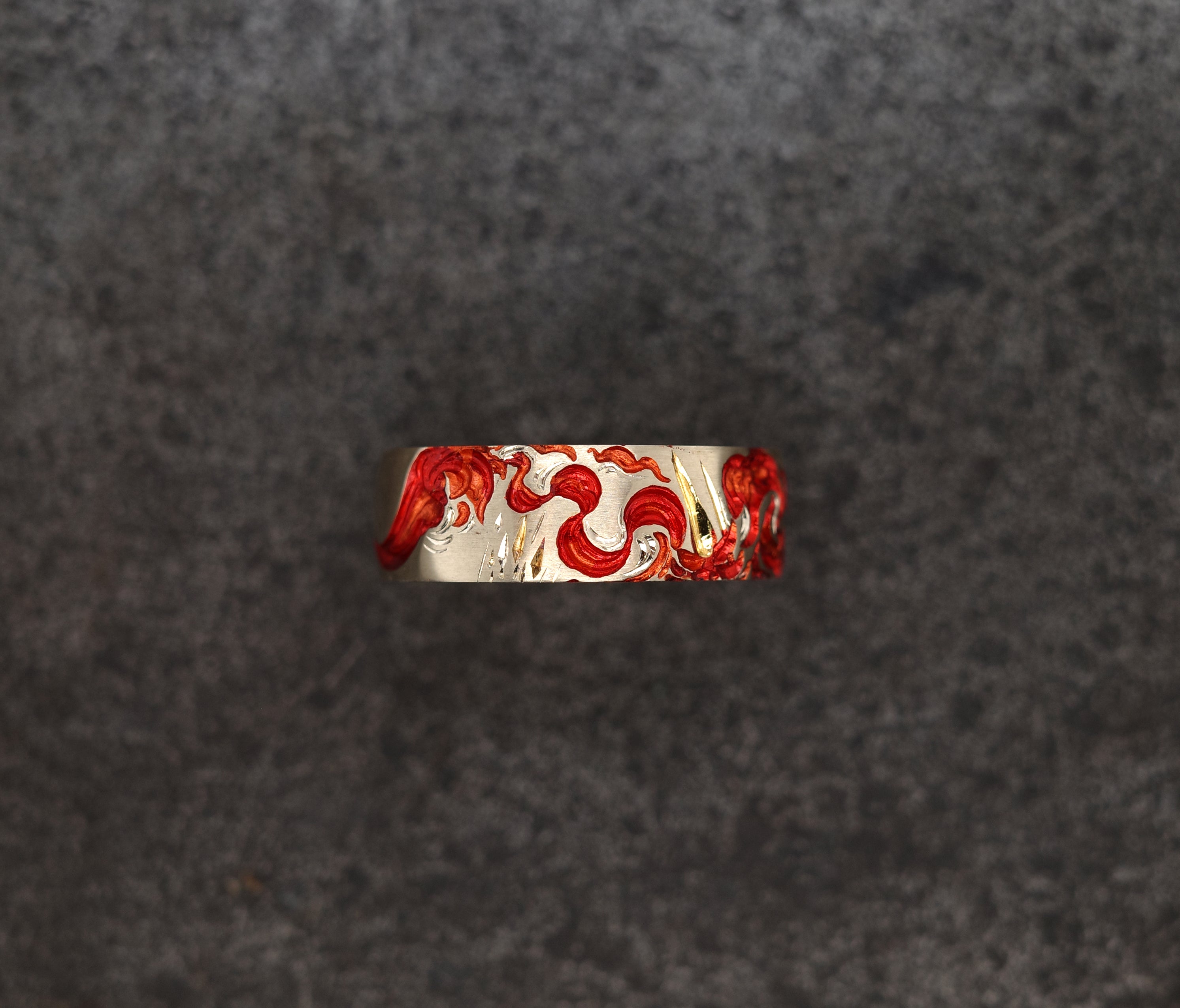 Fire Band Ring