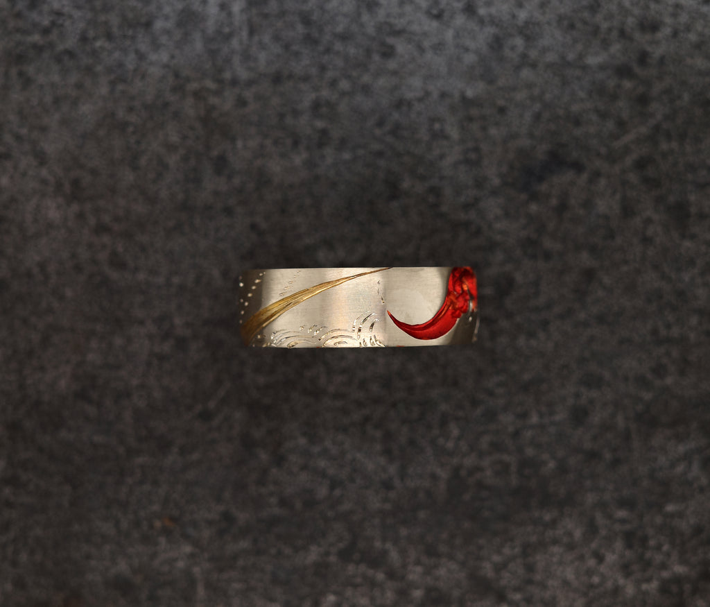 Fire Band Ring