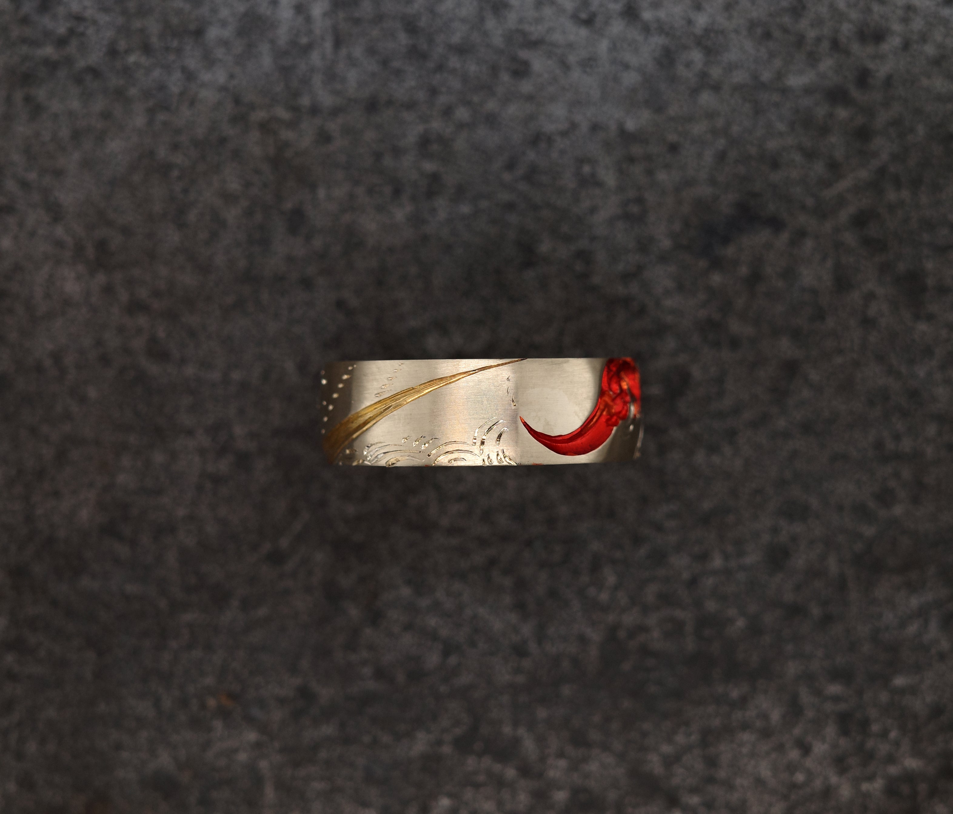Fire Band Ring