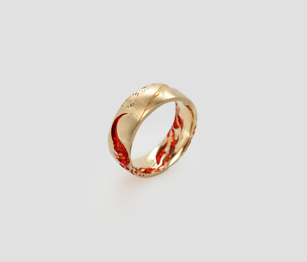 Fire Band Ring