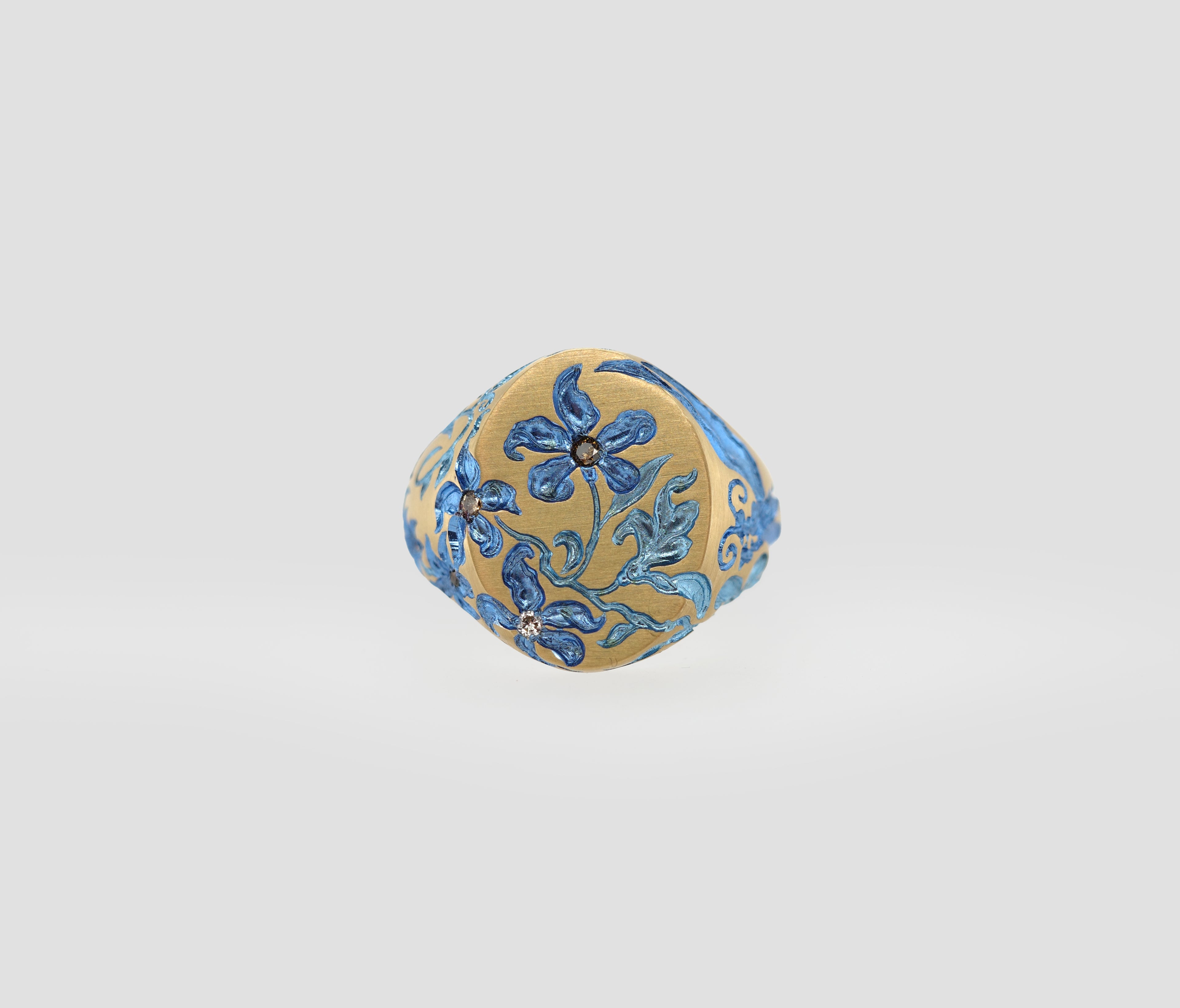 Blue Orchid Signet