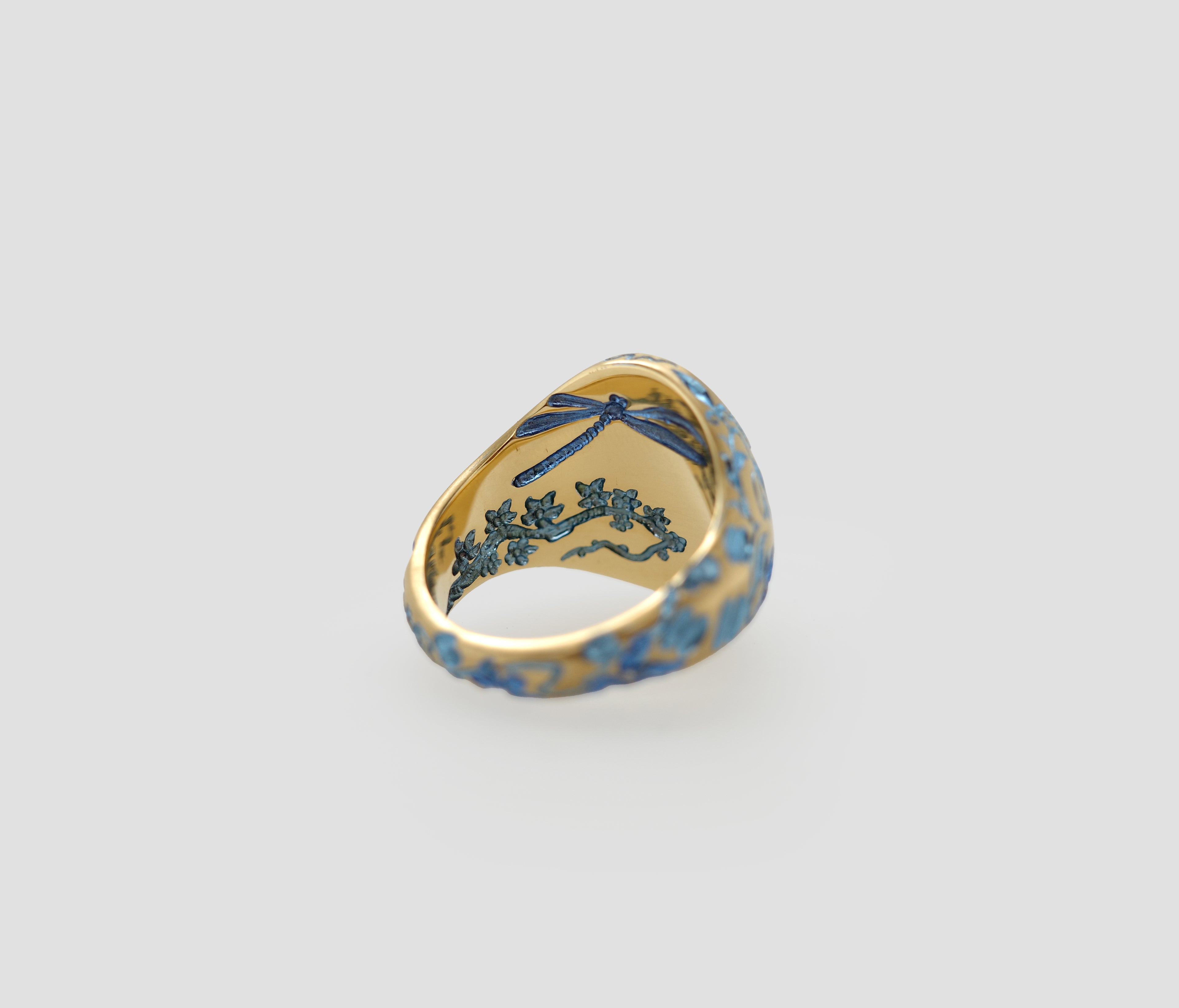 Blue Orchid Signet