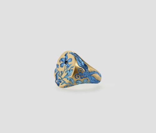 Blue Orchid Signet