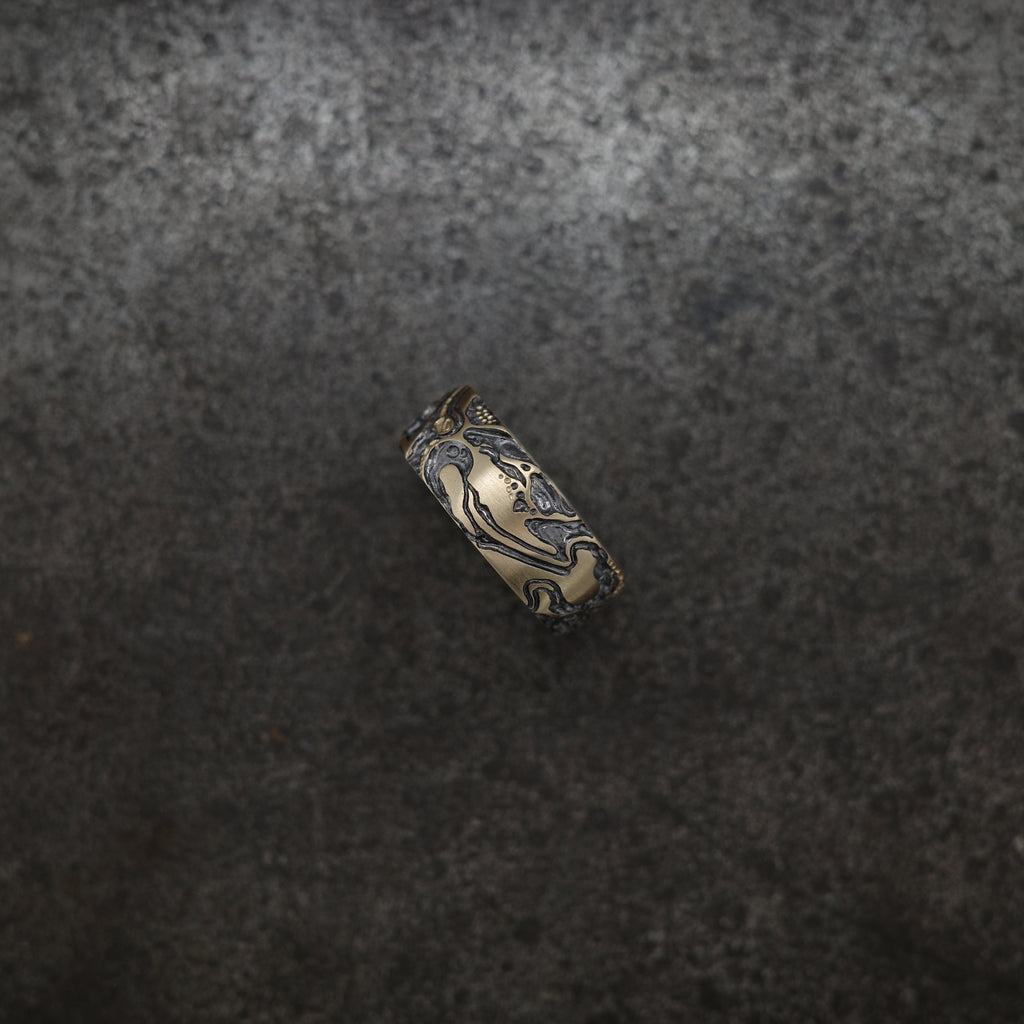 Marble Band Ring