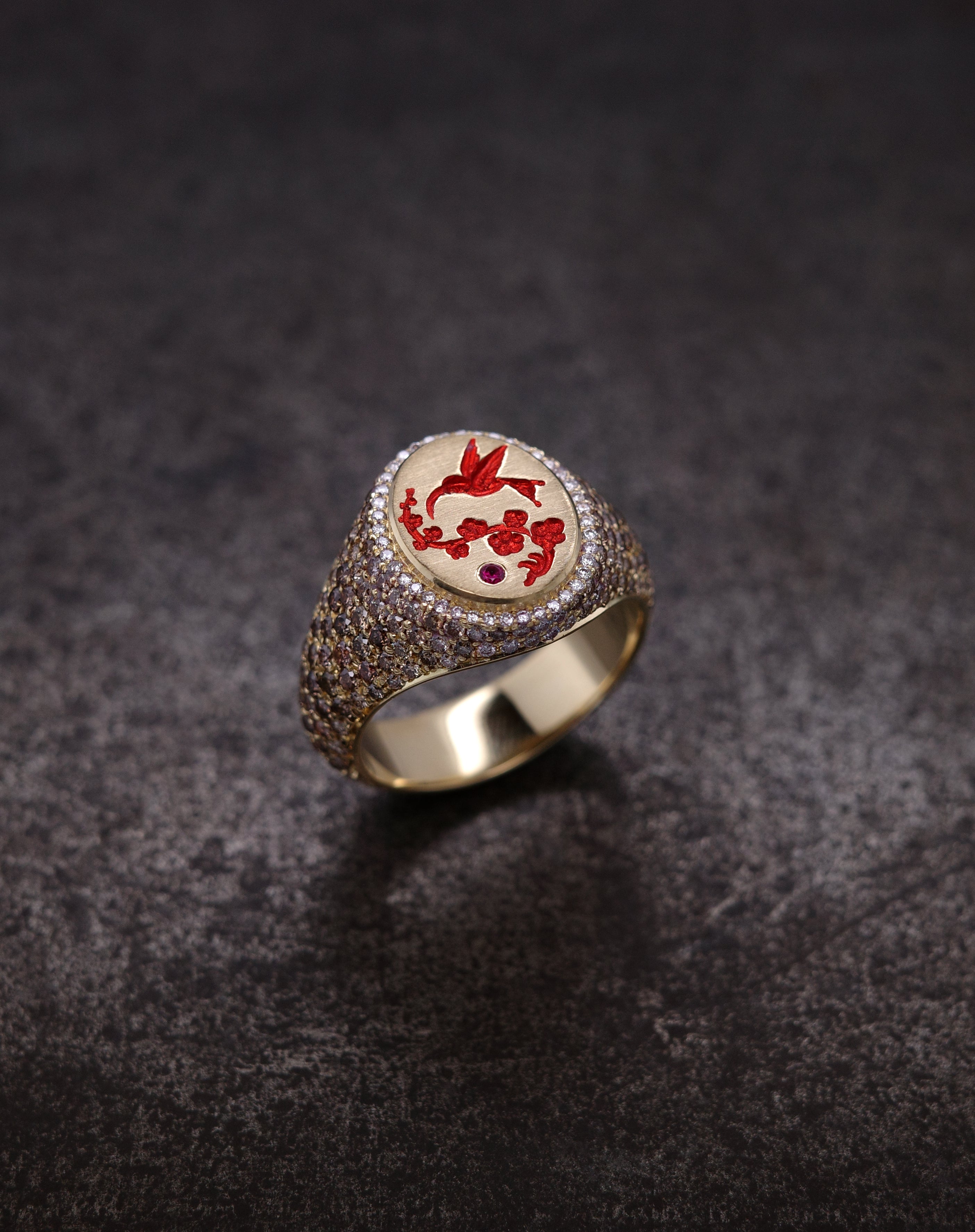 mini signet ring 