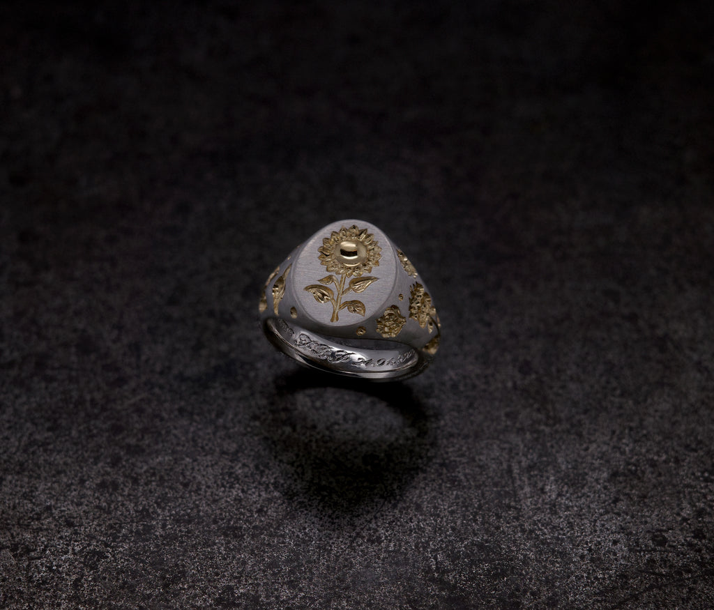 Mini Sunflower Ring