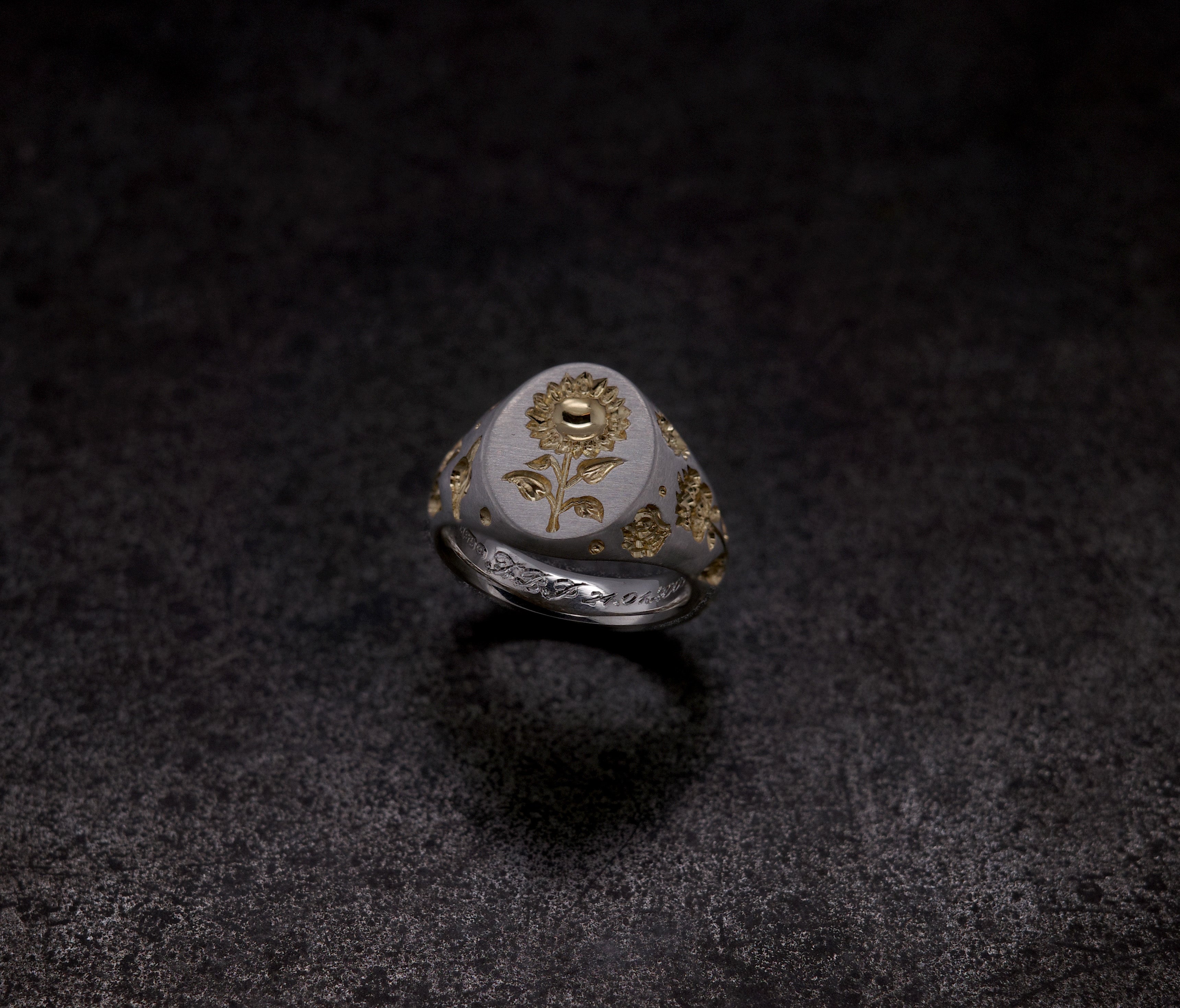 Mini Sunflower Ring