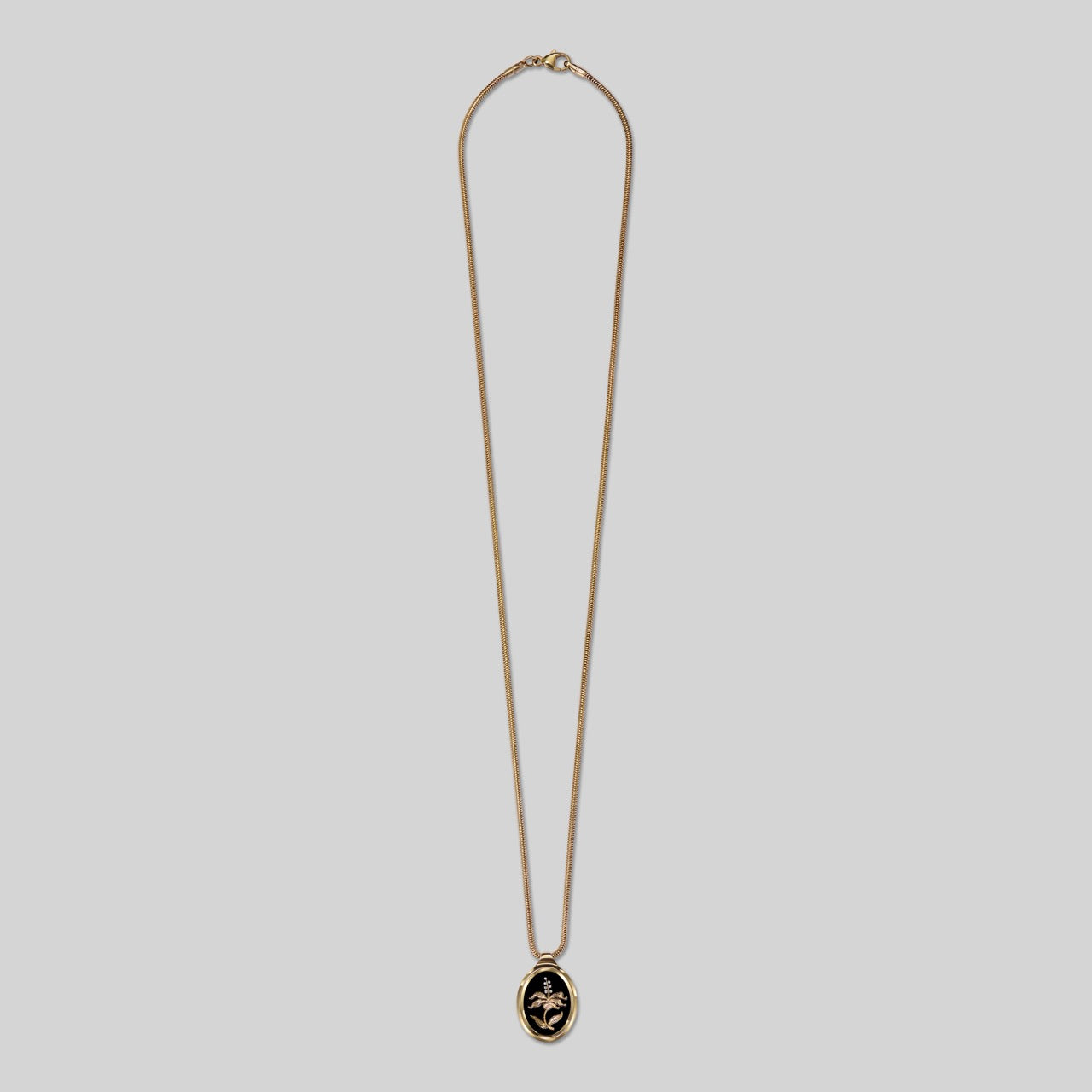 Medium Hibiscus Flower Frame Pendant